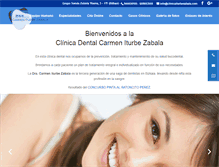 Tablet Screenshot of clinicaiturbezabala.com